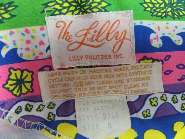 1960s Lilly Pulitzer Bold Print Kaftan