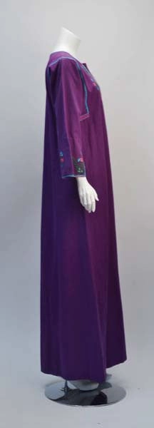 1970s Josefa Purple Kaftan