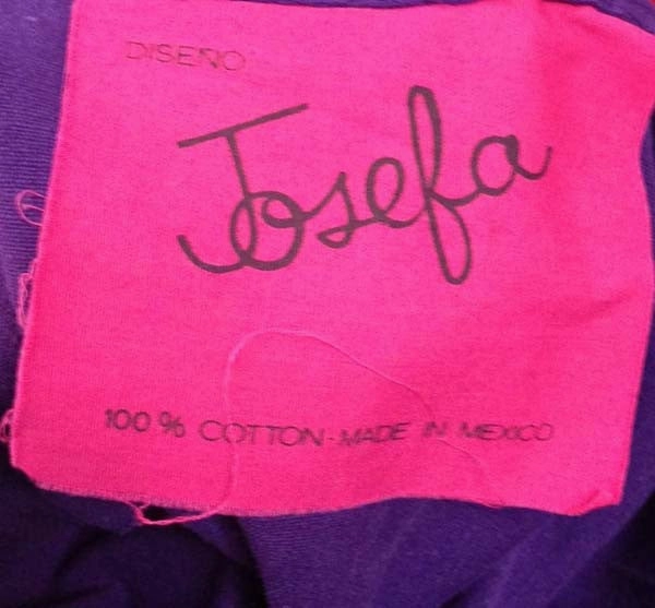 1970s Josefa Purple Kaftan