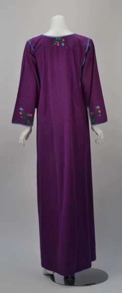 1970s Josefa Purple Kaftan