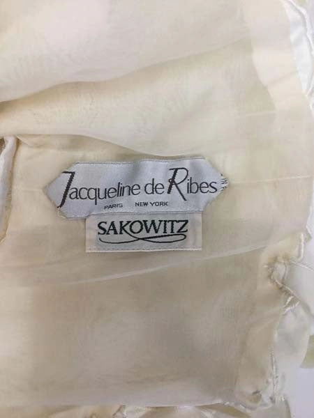 1980s Jacqueline de Ribes Cream Bolero