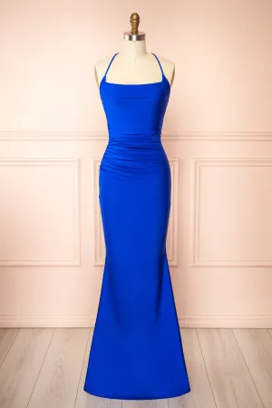 Akari Blue | Mermaid Maxi Dress