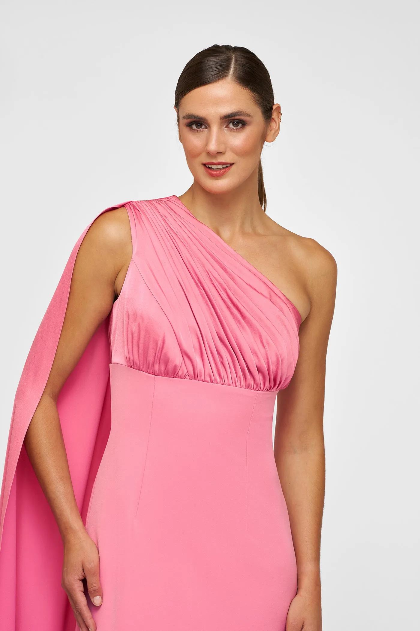 Alessandra Column Gown