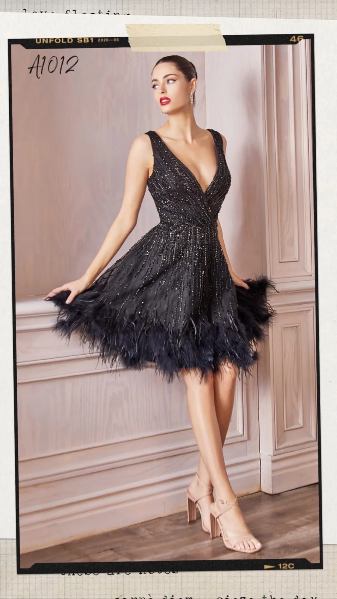 ANDREA & LEO A1012 Dress