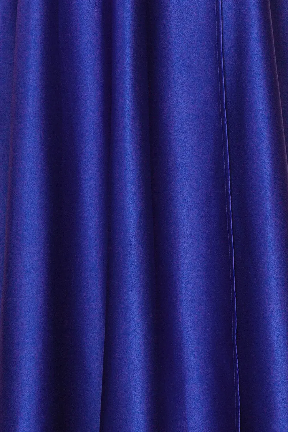 Julia Blue | Satin Maxi Dress w/ High Slit