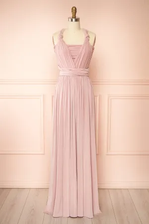 Kilda Mauve | Convertible Maxi Dress
