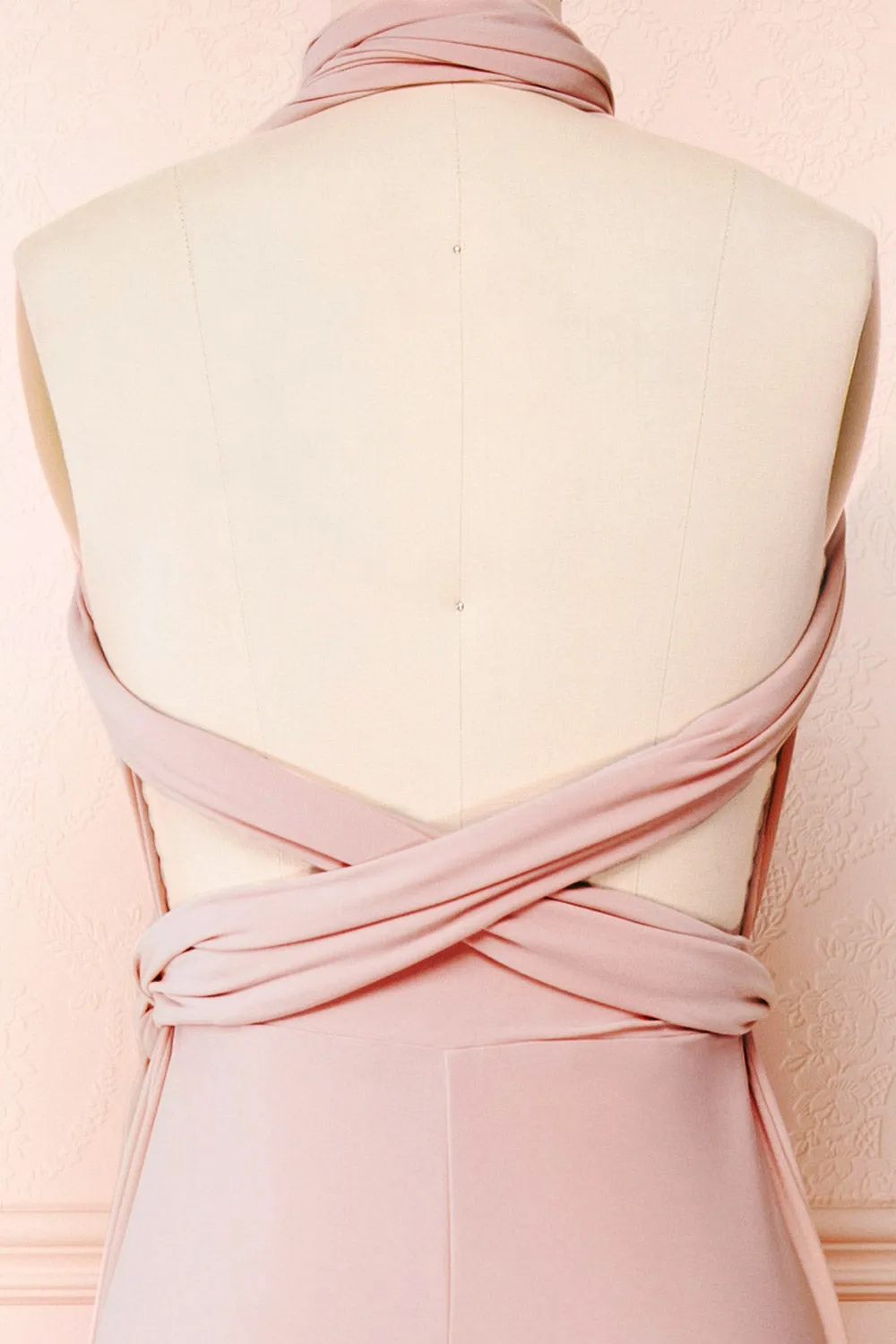 Kilda Mauve | Convertible Maxi Dress