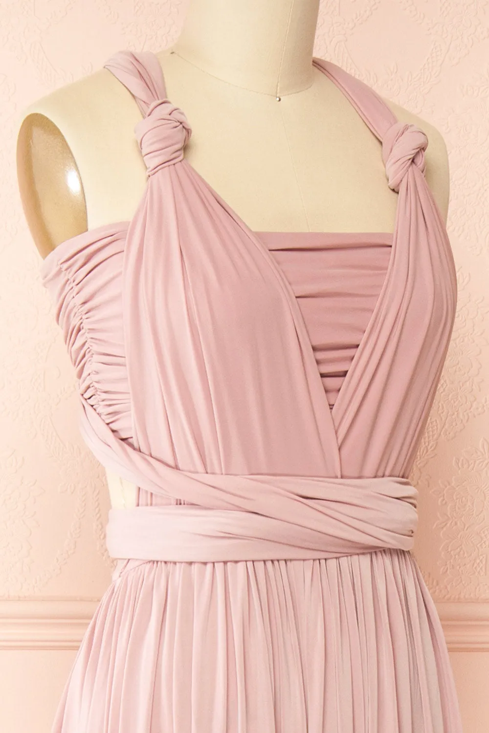 Kilda Mauve | Convertible Maxi Dress