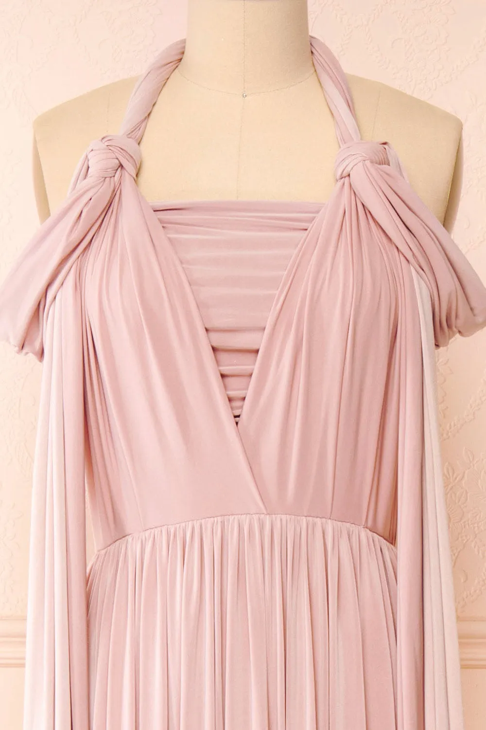 Kilda Mauve | Convertible Maxi Dress