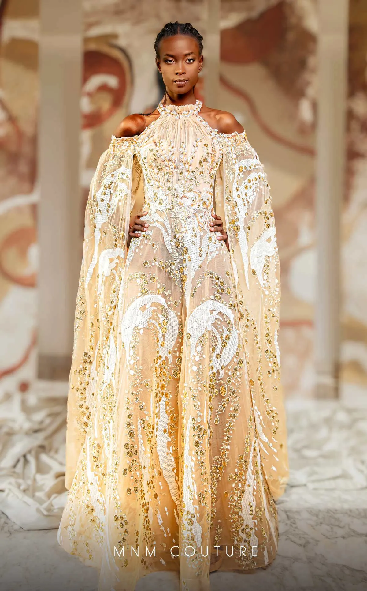 MNM COUTURE K4165 DRESS