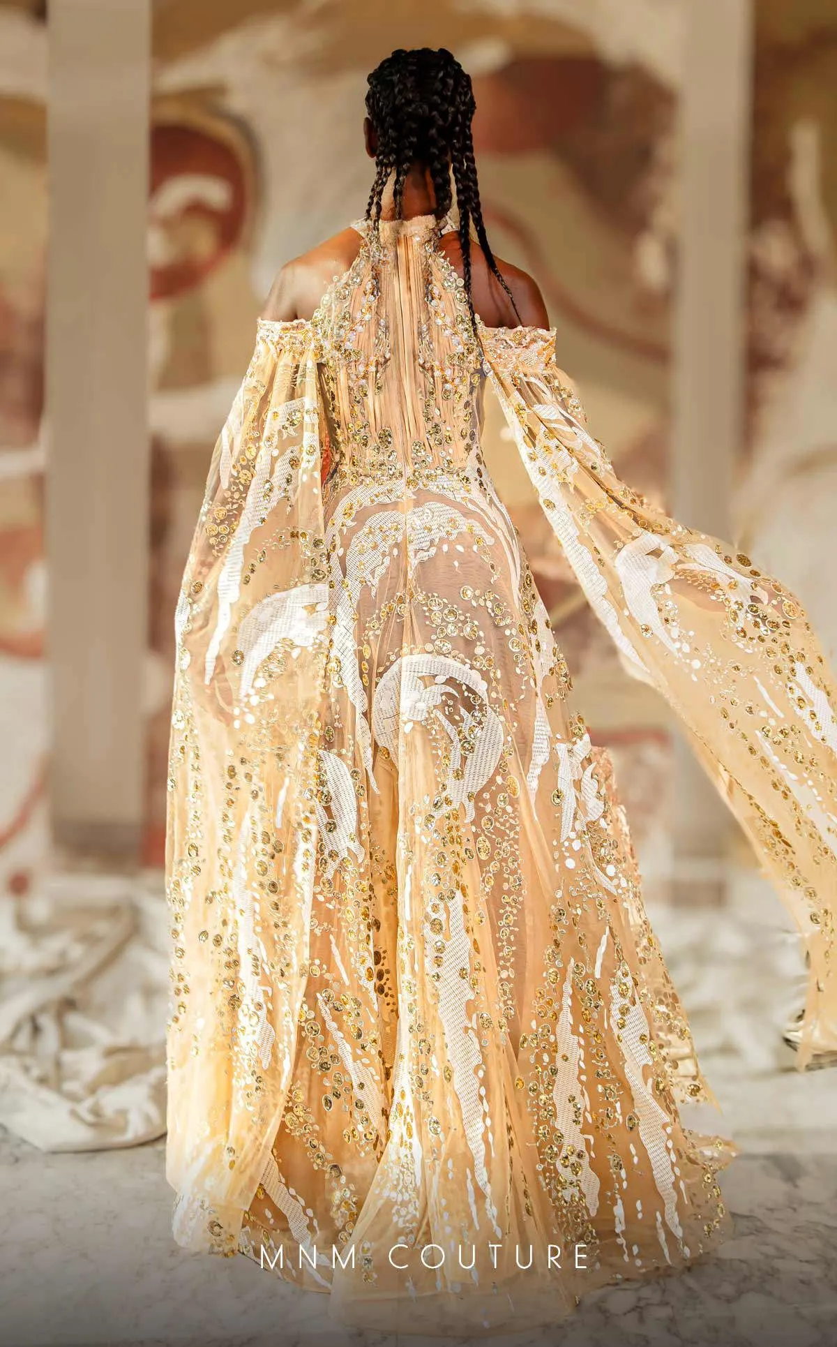 MNM COUTURE K4165 DRESS