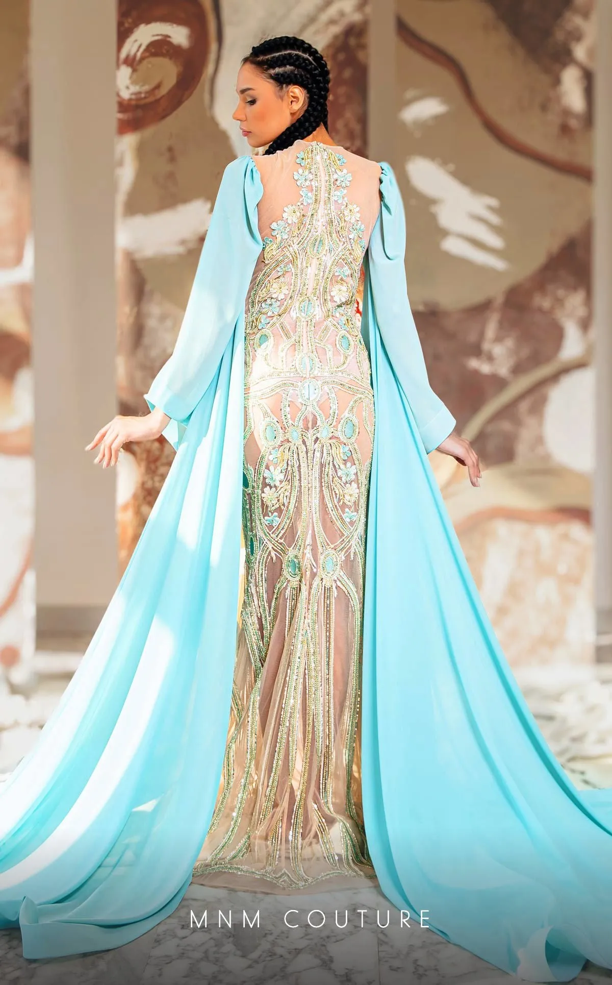 MNM COUTURE K4169 DRESS