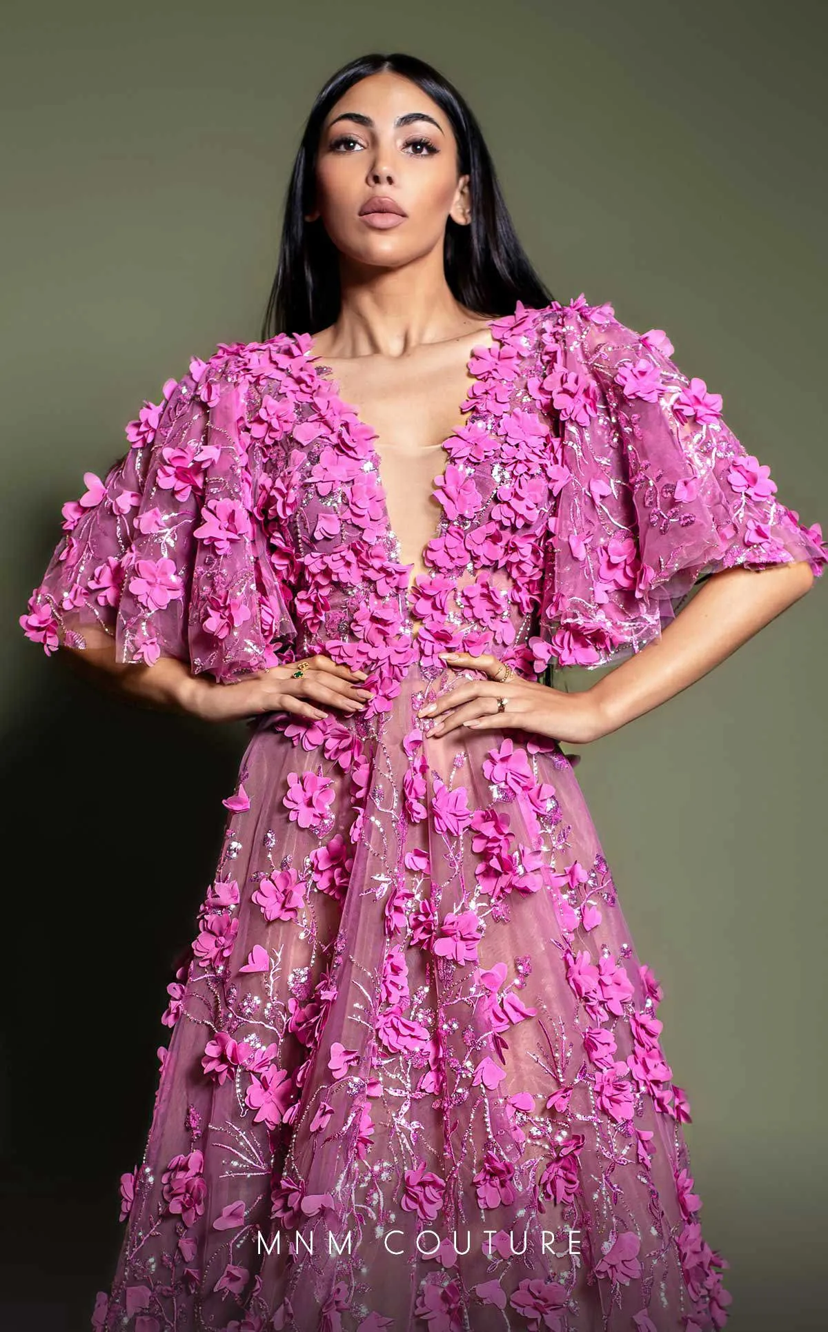 MNM COUTURE K4198 DRESS