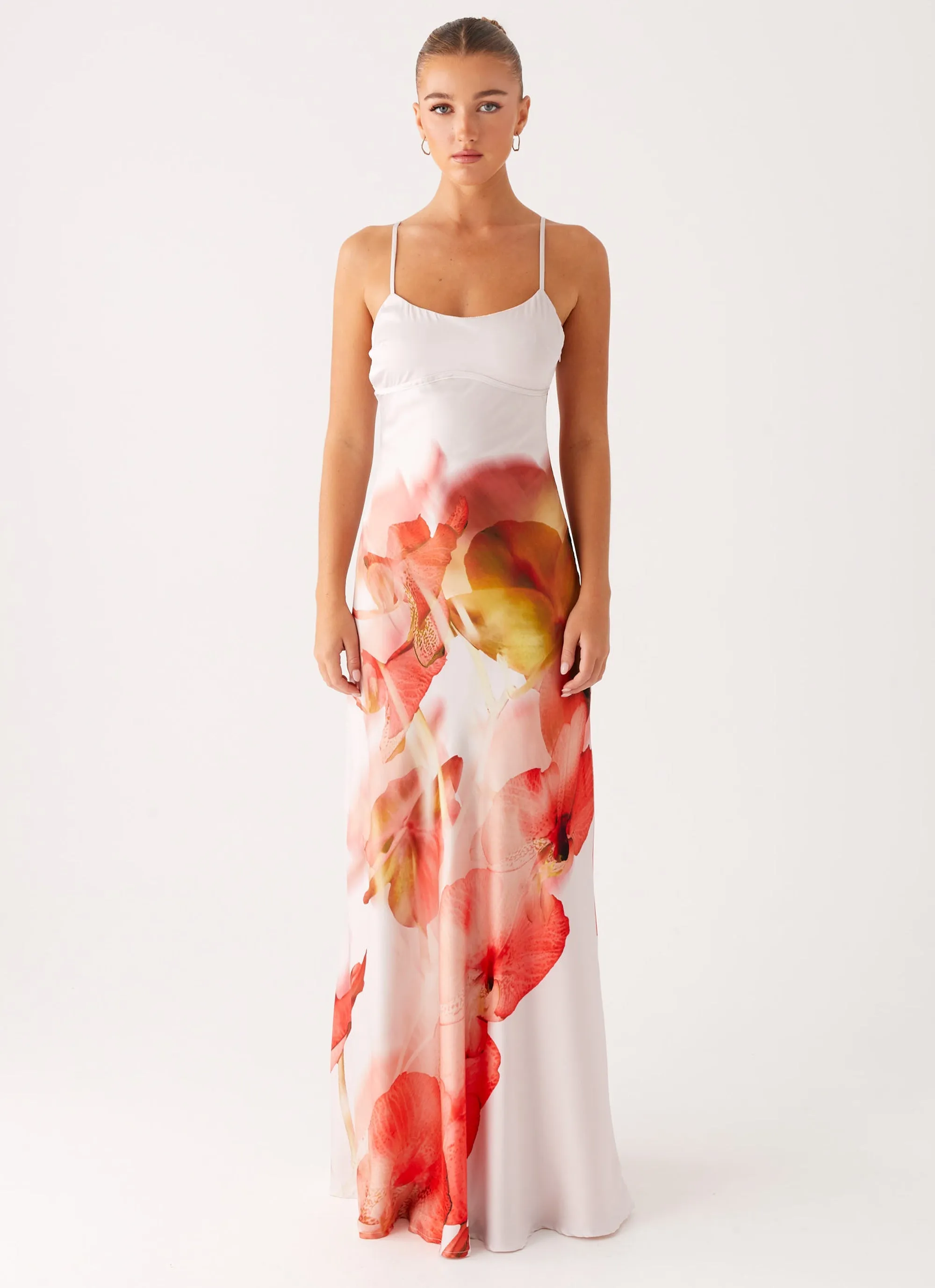 Pacha Maxi Dress - Peach Rose