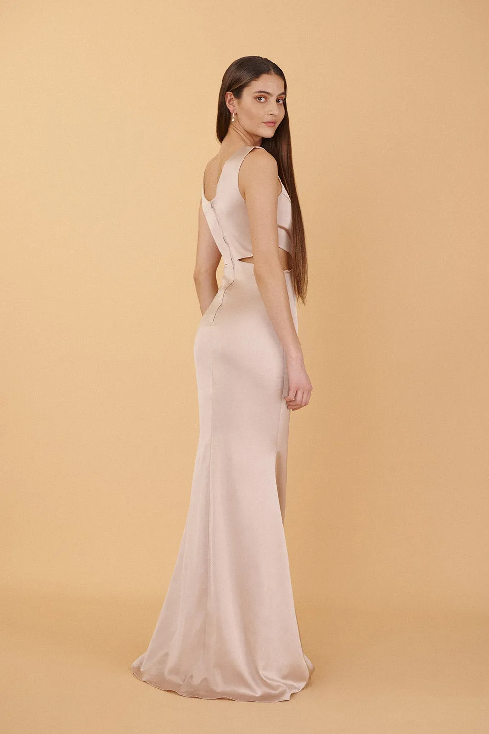 Vallata Champagne | Mermaid Gown