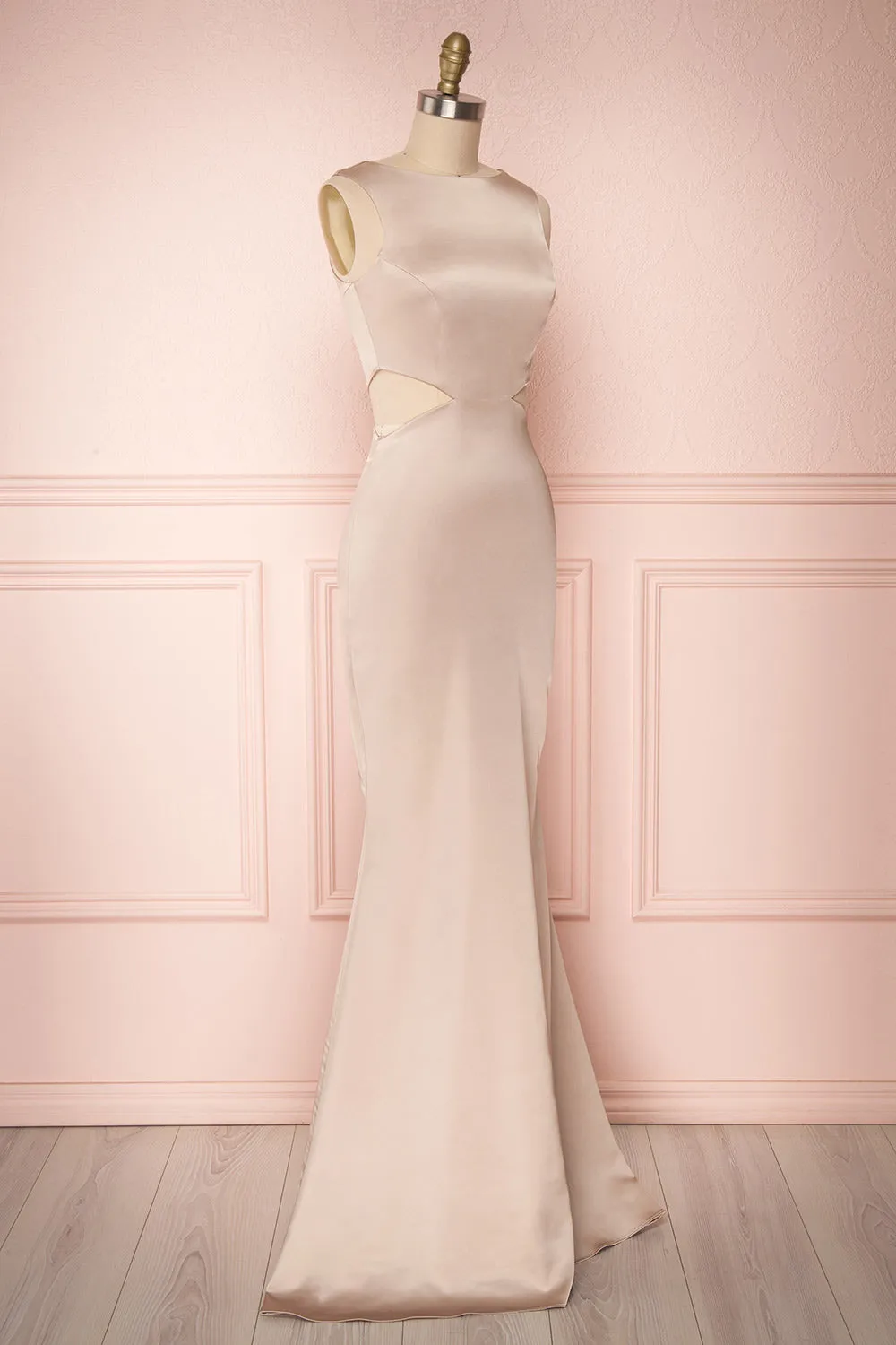 Vallata Champagne | Mermaid Gown