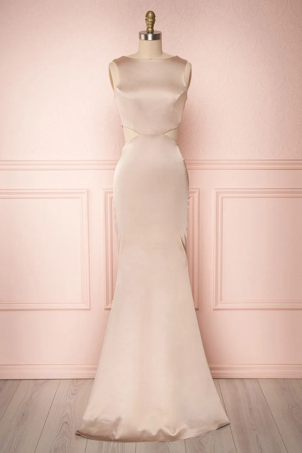 Vallata Champagne | Mermaid Gown