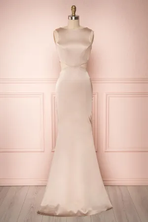 Vallata Champagne | Mermaid Gown