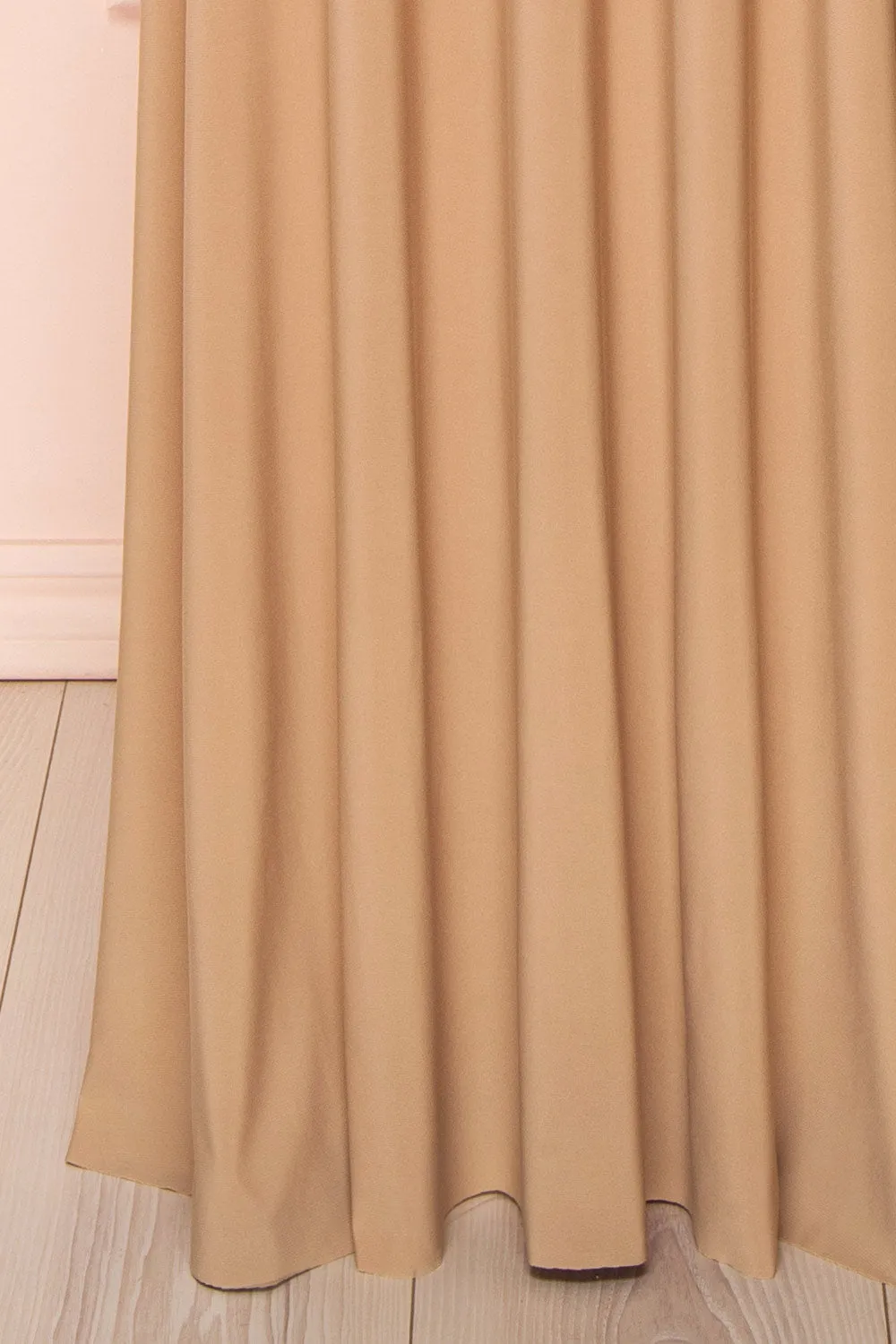 Violaine Beige | Convertible Maxi Dress