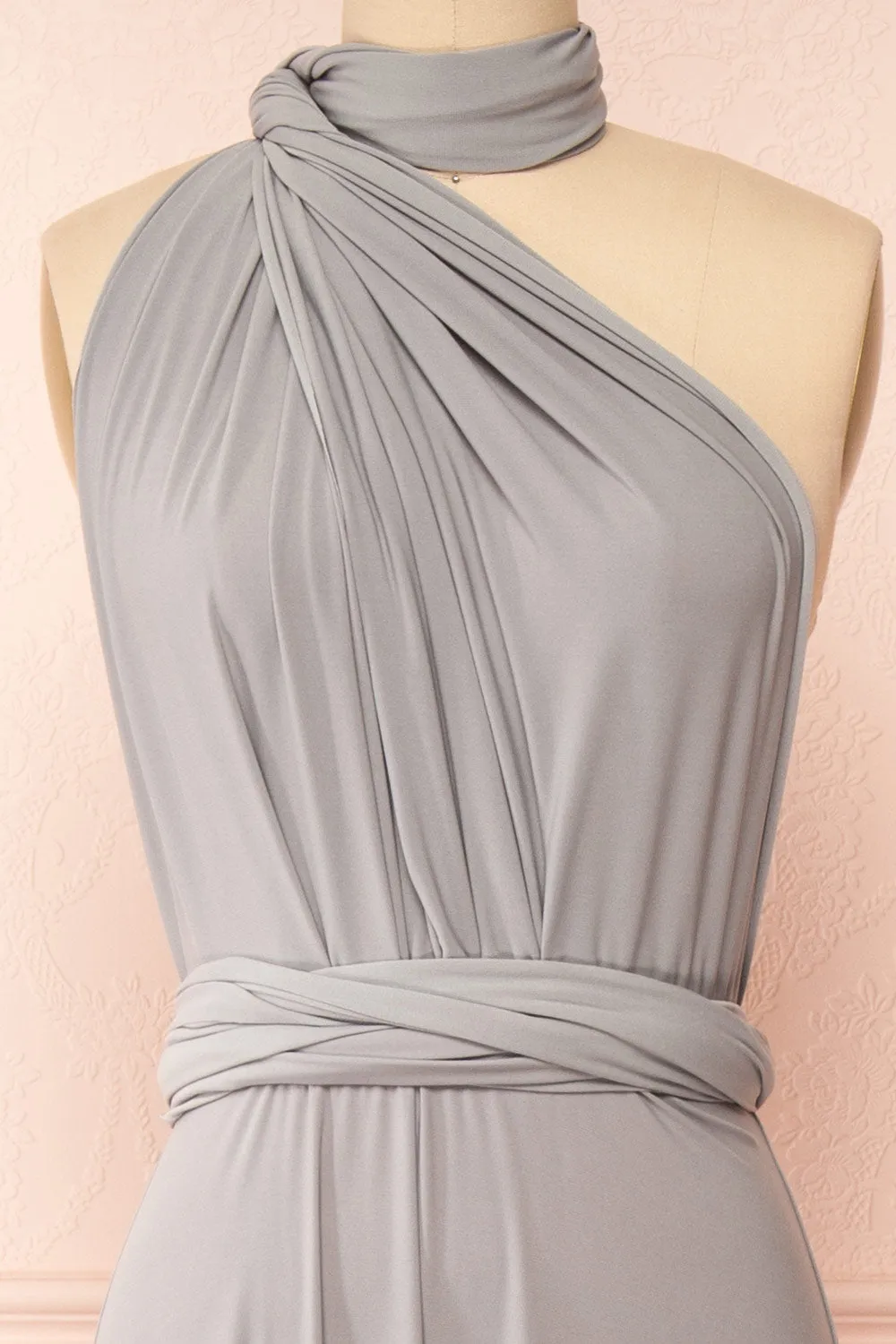 Violaine Grey | Convertible Maxi Dress