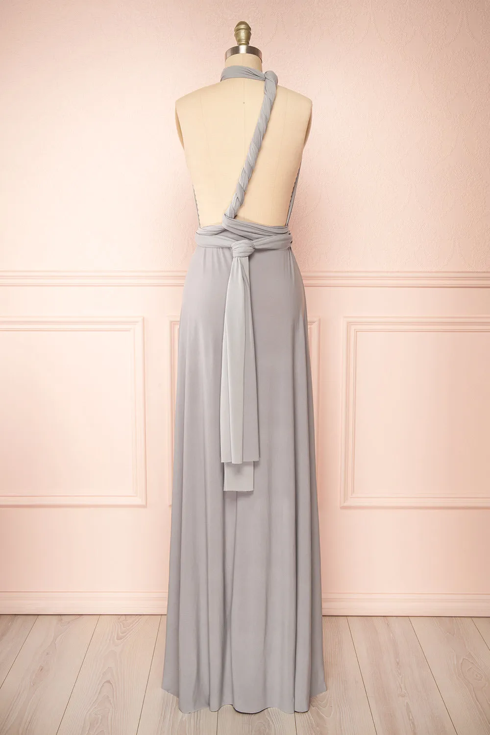 Violaine Grey | Convertible Maxi Dress