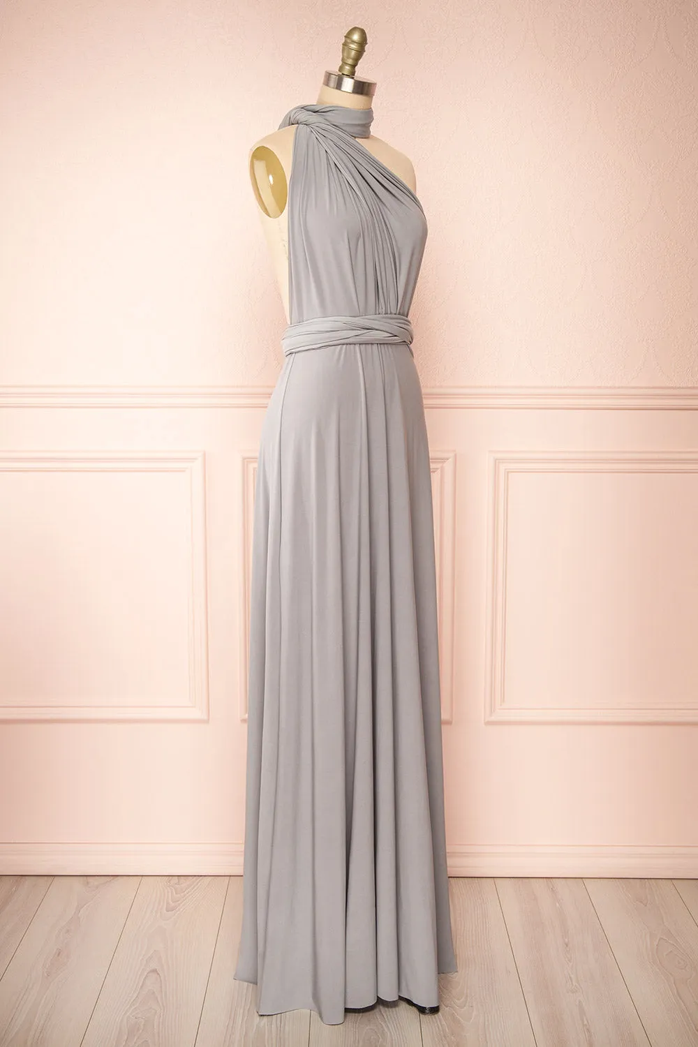 Violaine Grey | Convertible Maxi Dress